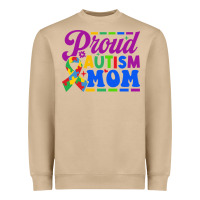 Mushroom Proud Autism Mom Heavyweight Sweatshirt - CowhideDigitalArt
