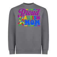 Storm Proud Autism Mom Heavyweight Sweatshirt - CowhideDigitalArt