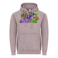 Vintage Zinc happy halloween Vintage Hoodie - CowGirlArtShop