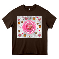 Chocolate Brown cafecito y chisme Heavy Core Tee - Artiststas