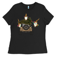 Black Gnomes Truck Car  Christmas Ladies Tee - Bettercallsaul