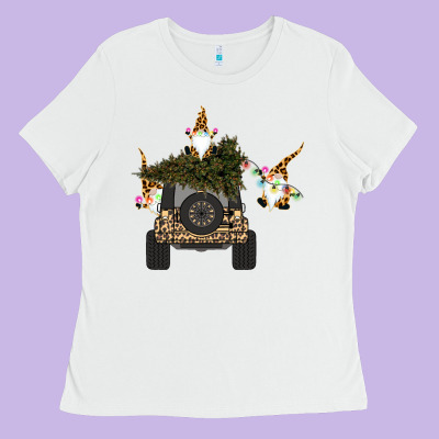 Gnomes Truck Car  Christmas Ladies Tee Designed By Bettercallsaul