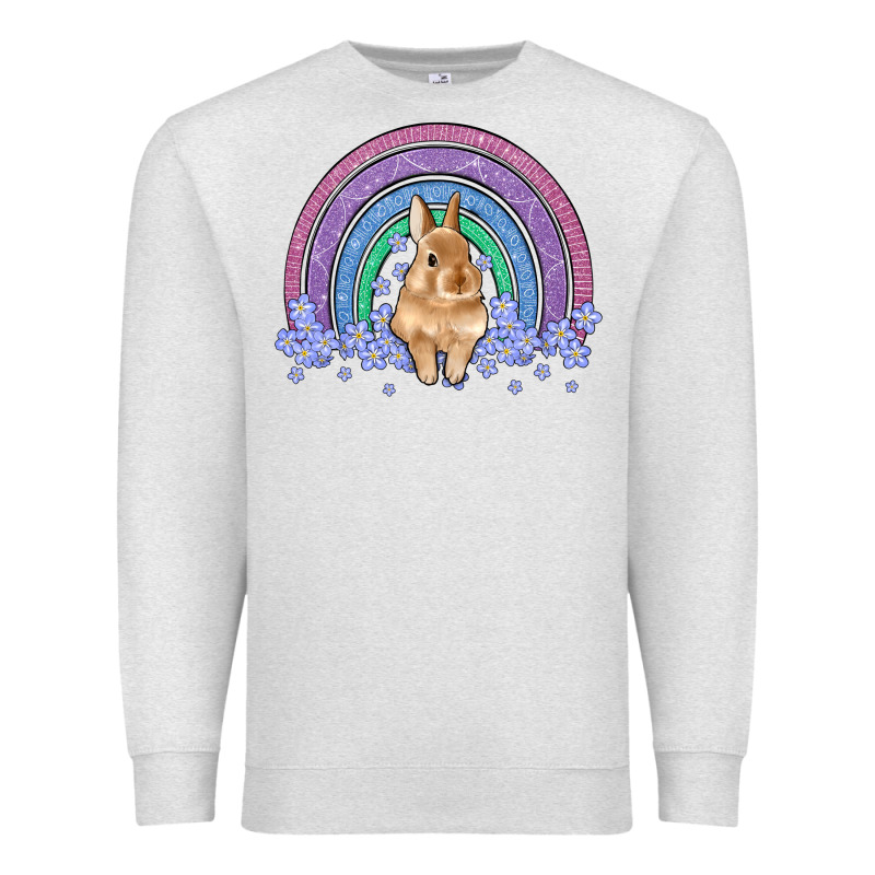 Bunny Rainbow Premium Sweatshirt by Artiststas | Teevron