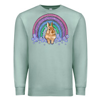 Seafoam bunny rainbow Premium Sweatshirt - Artiststas