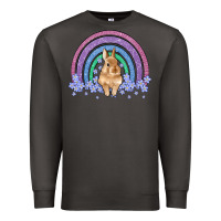 Smoke bunny rainbow Premium Sweatshirt - Artiststas
