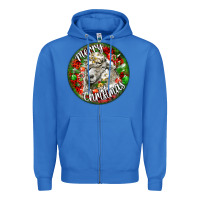 True Royal christmas lincoln sheep Zipper Hoodie - LillyAllenDesigns
