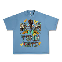 Pebble Blue mom of twin boys mother's day Urban Heavy Tee - CowGirlArtShop