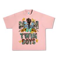 Salmon mom of twin boys mother's day Urban Heavy Tee - CowGirlArtShop