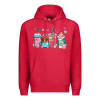 Cardinal easter longhaired cow coffee cups Premium Hoodie - Jasminsmagicworld