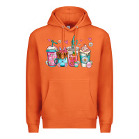 Carrot easter longhaired cow coffee cups Premium Hoodie - Jasminsmagicworld
