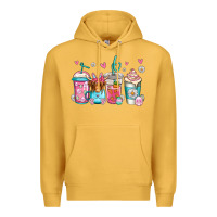 Mustard easter longhaired cow coffee cups Premium Hoodie - Jasminsmagicworld