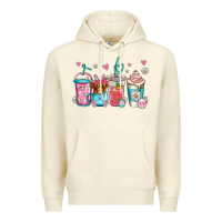 Sandshell easter longhaired cow coffee cups Premium Hoodie - Jasminsmagicworld