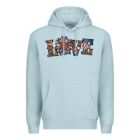 Blue Mist love american sunflower Premium Hoodie - BundleAndBundleShop