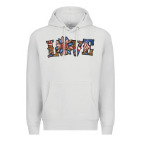 Dove Grey love american sunflower Premium Hoodie - BundleAndBundleShop