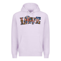 Lilac love american sunflower Premium Hoodie - BundleAndBundleShop