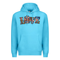 Ocean Blue love american sunflower Premium Hoodie - BundleAndBundleShop