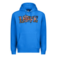 True Royal love american sunflower Premium Hoodie - BundleAndBundleShop