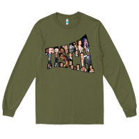 Army Green NYU Tisch Long Sleeve Tee - minhPixels