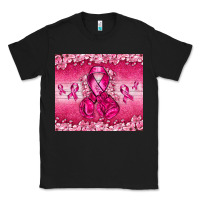 Black Breast Cancer with boxing gloves Classic Tee - NancyCooperArtShop