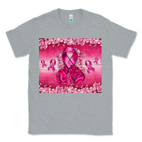 Heather Grey Breast Cancer with boxing gloves Classic Tee - NancyCooperArtShop
