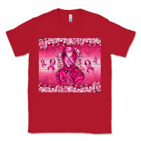 Red Breast Cancer with boxing gloves Classic Tee - NancyCooperArtShop
