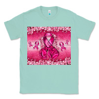 Seafoam Breast Cancer with boxing gloves Classic Tee - NancyCooperArtShop