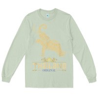 Matcha Thai Flag Vacation Bangkok Travel Thailand Long Sleeve Tee - minhPixels