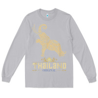 Moon Dust Thai Flag Vacation Bangkok Travel Thailand Long Sleeve Tee - minhPixels