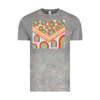Cloud Rock hippie rainbow and daisy Vintage Tee - TumblerDesignByShophia