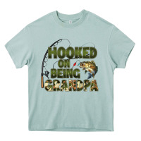 Arona fish lures hooked on being grandpa Heavy Core Tee - Artiststas