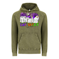 Vintage Olive cat sheet ghost cats halloween Vintage Hoodie - CowGirlArtShop