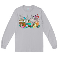 Moon Dust Easter Hippopotamus coffee cups Easter Day Long Sleeve Tee - CowGirlArtShop