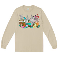 Mushroom Easter Hippopotamus coffee cups Easter Day Long Sleeve Tee - CowGirlArtShop
