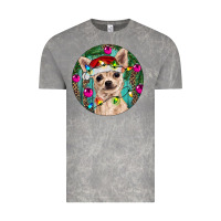 Cloud Rock Christmas Chihuahua Vintage Tee - RanaPortraitStore