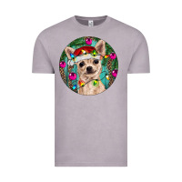 Vintage Zinc Christmas Chihuahua Vintage Tee - RanaPortraitStore