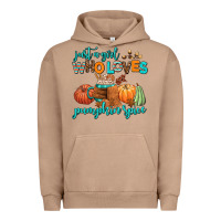 Pigment Burro just a girl who loves pumpkin spice Urban Hoodie - AdoDesignShop