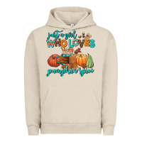 Pigment French Oak just a girl who loves pumpkin spice Urban Hoodie - AdoDesignShop