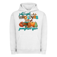 Pigment Lunar Rock just a girl who loves pumpkin spice Urban Hoodie - AdoDesignShop