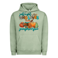 Pigment Oil Green just a girl who loves pumpkin spice Urban Hoodie - AdoDesignShop