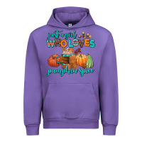 Tulip just a girl who loves pumpkin spice Urban Hoodie - AdoDesignShop