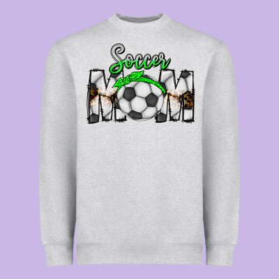 Soccer Mom Heavyweight Sweatshirt Designed By Cowhidedigitalart