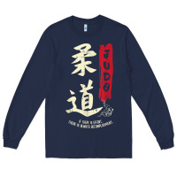 Judo Cool Japanese Symbol Judoka Martial Arts Lover Gift Long Sleeve Tee | Teevron