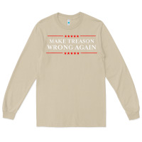 Mushroom Make Treason Wrong Again Political Resist Lying Anti-Trump Long Sleeve Tee - minhPixels