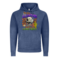 Vintage Denim happy haunting and to all a good fright Vintage Hoodie - CowGirlArtShop