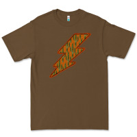 Cacao Western Cactus Lightning Orange Background Premium Tee - Bettercallsaul