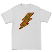 Dove Grey Western Cactus Lightning Orange Background Premium Tee - Bettercallsaul