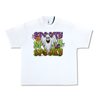 White spooky spooky spooky Urban Heavy Tee - CowGirlArtShop