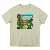 Mossy cactus cowhide coaster Heavy Core Tee - JahusDesignShop