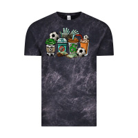 Cloud Black Soccer coffee cups Vintage Tee - HowdyJamesFarm