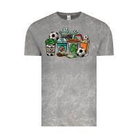 Cloud Rock Soccer coffee cups Vintage Tee - HowdyJamesFarm